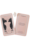 Rose Quartz Charm & Affirmation Card - The Universal Stone of Love